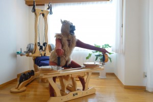 いよいよ息が上がってきました！口が閉まりません。